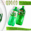 Hot selling health drink 500ML/bottle of low-fat aloe juice drink